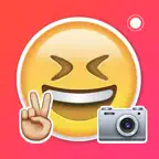 Emoji Selfie Collage Editor iOS Icon
