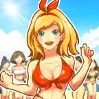 水着で鬼ごっこ iOS Icon