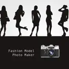Fashion Model Photo Maker iOS Icon