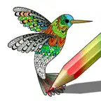Coloring for Adults Icon