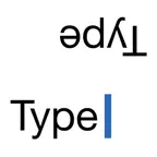 Type / ǝdλ⊥ iOS Icon