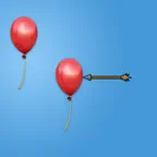 Balloons and arrows - Archery game iOS Icon