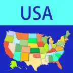 Map Solitaire - USA iOS Icon
