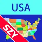 Map Solitaire USA by SZY iOS Icon