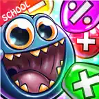 Monster Math 2 School: Games iOS Icon