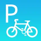 Bicycle and bike parking spot information sharing MAP iOS Icon