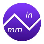 Inches To Millimeters – Length Converter (in to mm) iOS Icon