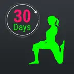 30 Day Fitness Challenges ~ Daily Workout Pro iOS Icon