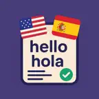 Vocabulary English to Spanish iOS Icon