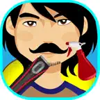 Mustaches & Beard salon - A hairy geek shave salon & barber shop game iOS Icon