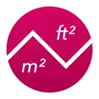 Square Feet To Square Meters – Area Converter (ft² to m²) iOS Icon