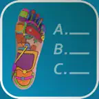 Reflexology Quiz - zones iOS Icon