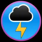 US Lightning Strikes Map iOS Icon