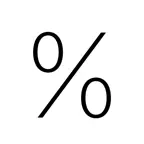 Percentage Solver iOS Icon