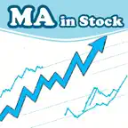Stock Charts & Signal: MA iOS Icon