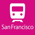 San Francisco Rail Map Lite iOS Icon