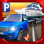 RV & Boat Towing Parking Simulator Real Road Car Racing Driving iOS Icon