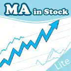Stock Charts & Signal: MA Lite iOS Icon