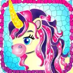 PONY Coloring Pages with Christmas Raz for my Little Girls and Kids iOS Icon
