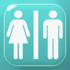 Restroom information map iOS Icon