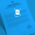 Document SCANNER and Editor iOS Icon
