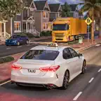 Midnight Taxi Car Driving Game iOS Icon