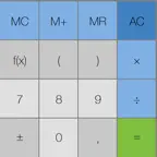 My Calculator (incl. currency) icon