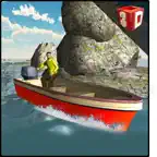 3D Motor Boat Simulator – Ride high speed boats in this driving simulation game iOS Icon