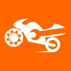 Motorbike Service - motorcycle maintenance log book iOS Icon