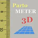 Partometer3D measure on photo iOS Icon