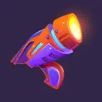 Laser gun simulator iOS Icon