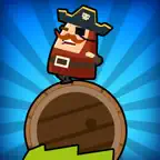 Captain Pirate a Roller Barrel iOS Icon