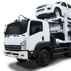 Car Transportation By Truck iOS Icon