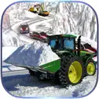 Winter Snow Plow Rescue Excavator Sim iOS Icon