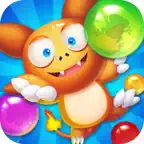 Bubble Pop Joy - match 3 rescue pet game mania iOS Icon