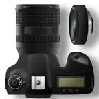 DSLR Lens Kit RAW & Dual-lens iOS Icon