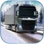 Winter Road Trucker Sim 3D iOS Icon