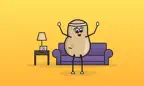 Couch Potato Workouts iOS Icon