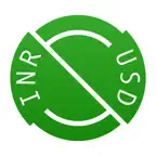 Indian Rupees To US Dollars iOS Icon