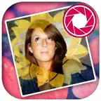 Photo editor for your profile with frames and love filters iOS Icon
