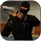 Bank Robbery Crime Scene Adventure Escape iOS Icon
