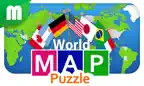 World Map Puzzle for TV iOS Icon