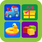 First Words 2 -  English : Preschool Academy educational matching game for Pre-k and kindergarten children iOS Icon
