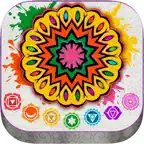 Mandalas coloring book – Secret Garden colorfy game for adults iOS Icon