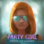 Party Dress Up Game For Girls: Fashion Makeover iOS Icon
