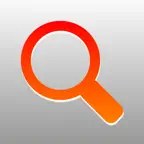 Magnifying Glass With Light - Make Text Larger & Easier To Read iOS Icon