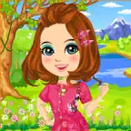 Easter with Dora - Play this dresses game with Dora iOS Icon