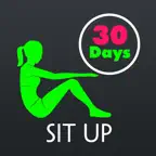 30 Day Sit Up Fitness Challenges ~ Daily Workout iOS Icon