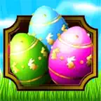 Easter Egg Games - Hunt candy and gummy bunny for kids iOS Icon