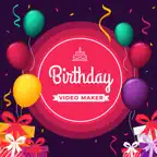 Happy Birthday Video Maker iOS Icon